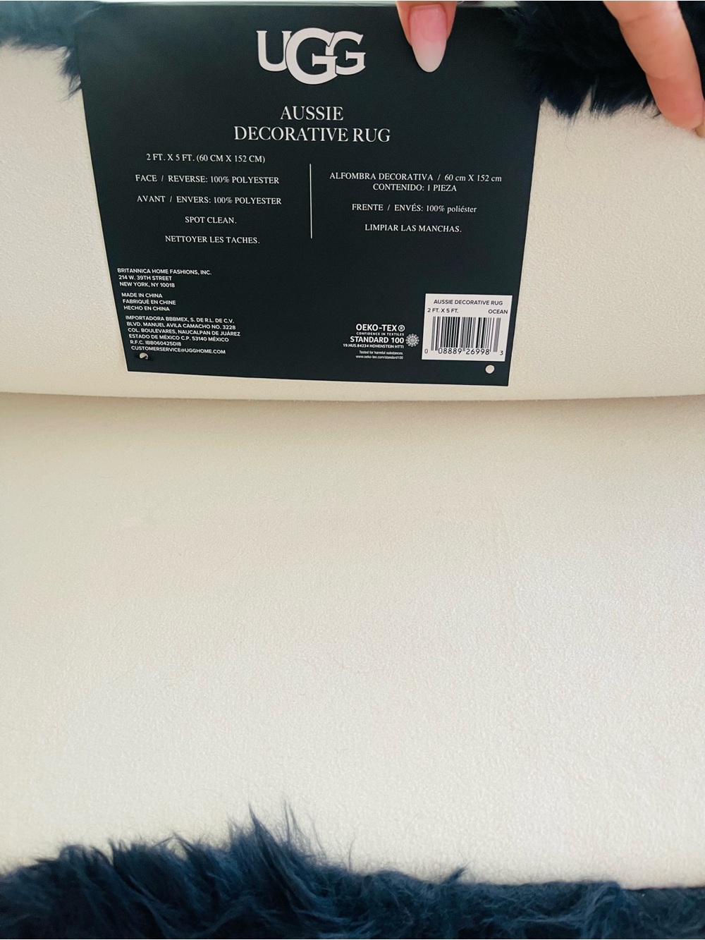 UGG Aussie Decorative Rug - Picture 2 of 2